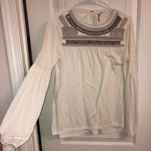 Red Camel Sparkly Blouse